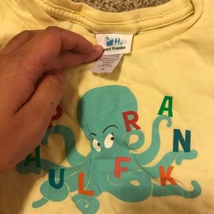 USED Paul Frank Yellow T-Shirt